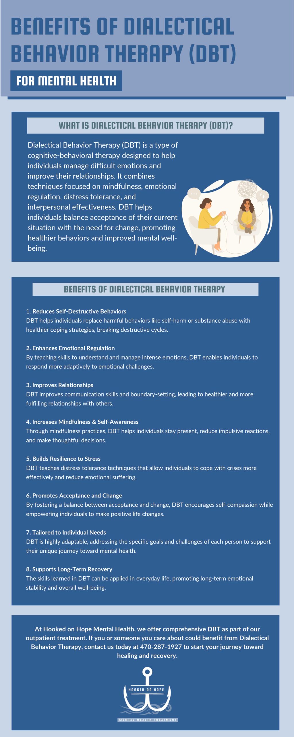 Benefits of Dialectical Behavior Therapy (DBT)
