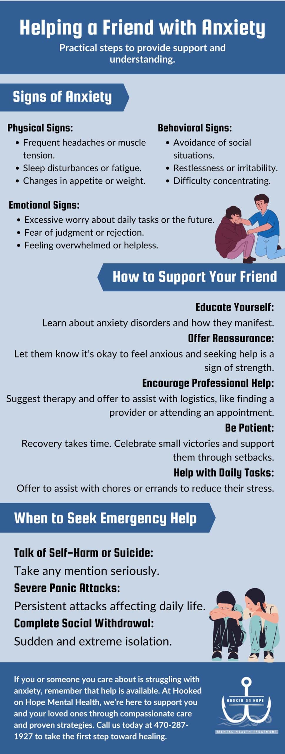 Helping a Friend with Anxiety